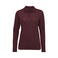 Polo manga larga mujer Perfect Lsl Women. Color oxblood jaspeado.