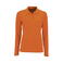 Polo manga larga mujer Perfect Lsl Women. Color naranja.