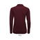 Polo manga larga mujer Perfect Lsl Women. Color oxblood jaspeado.