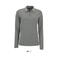 Polo manga larga mujer Perfect Lsl Women. Color gris mezcla.