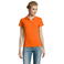 Polo mujer Perfect Women. Color naranja.