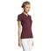 Polo mujer Perfect Women. Color oxblood jaspeado.