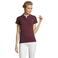 Polo mujer Perfect Women. Color oxblood jaspeado.