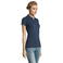 Polo mujer Perfect Women. Color denim jaspeado.