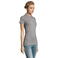 Polo mujer Perfect Women. Color gris mezcla.