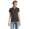 Polo mujer Perfect Women. Color gris antracitamezcla.