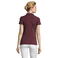 Polo mujer Perfect Women. Color oxblood jaspeado.
