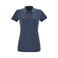 Polo mujer Perfect Women. Color denim jaspeado.