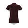 Polo mujer Perfect Women. Color oxblood jaspeado.