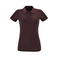 Polo mujer Perfect Women. Color oxblood jaspeado.