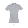 Polo mujer Perfect Women. Color gris mezcla.