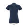 Polo mujer Perfect Women. Color denim jaspeado.