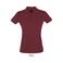 Polo mujer Perfect Women. Color rojo burdeos.