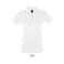Polo mujer Perfect Women. Color blanco.
