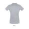 Polo mujer Perfect Women. Color gris mezcla.