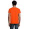 Camiseta sostenible hombre Pioneer. Color naranja.