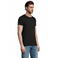 Camiseta sostenible hombre Pioneer. Color negro oscuro.