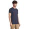 Camiseta sostenible hombre Pioneer. Color azul profundo.