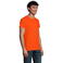 Camiseta sostenible hombre Pioneer. Color naranja.