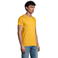 Camiseta sostenible hombre Pioneer. Color amarillo.