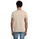 Camiseta sostenible hombre Pioneer. Color blanco natural.
