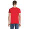 Camiseta sostenible hombre Pioneer. Color rojo vivo.