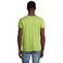 Camiseta sostenible hombre Pioneer. Color verde manzana.