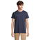 Camiseta sostenible hombre Pioneer. Color azul profundo.