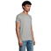 Camiseta sostenible hombre Pioneer. Color gris mezcla.