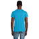 Camiseta sostenible hombre Pioneer. Color azul aqua.
