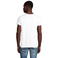 Camiseta sostenible hombre Pioneer. Color blanco.