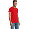 Camiseta sostenible hombre Pioneer. Color rojo.