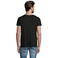 Camiseta sostenible hombre Pioneer. Color negro oscuro.