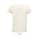Camiseta sostenible hombre Pioneer. Color blanco crema.