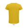 Camiseta sostenible hombre Pioneer. Color amarillo.
