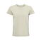 Camiseta sostenible hombre Pioneer. Color blanco natural.
