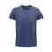 Camiseta sostenible hombre Pioneer. Color azul denim.