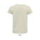 Camiseta sostenible hombre Pioneer. Color blanco natural.