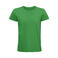 Camiseta sostenible hombre Pioneer. Color verde pradera.