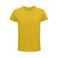Camiseta sostenible hombre Pioneer. Color amarillo.
