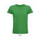 Camiseta sostenible hombre Pioneer. Color verde pradera.