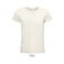 Camiseta sostenible hombre Pioneer. Color blanco crema.