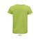 Camiseta sostenible hombre Pioneer. Color verde manzana.