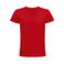 Camiseta sostenible hombre Pioneer. Color rojo.