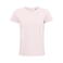 Camiseta sostenible hombre Pioneer. Color rosa pálido.