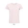 Camiseta sostenible hombre Pioneer. Color rosa pálido.