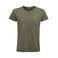 Camiseta sostenible hombre Pioneer. Color verde caqui.