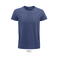 Camiseta sostenible hombre Pioneer. Color azul denim.