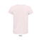 Camiseta sostenible hombre Pioneer. Color rosa pálido.