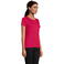 Camiseta sostenible ajustada mujer Pioneer Women. Color rosa rosa.